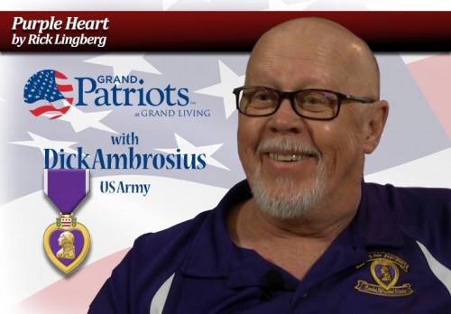 Grand Patriot: Dick Ambrosius "Purple Heart"